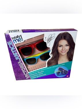 Victoria Justice Totally Me Glamour Shades Kit 2013 Toys R Us DIY Sunglasses Set